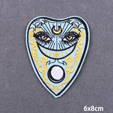 Bügelaufkleber - Schädel